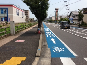 自転車占有道路